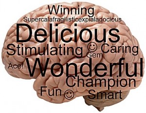 Brain words after min